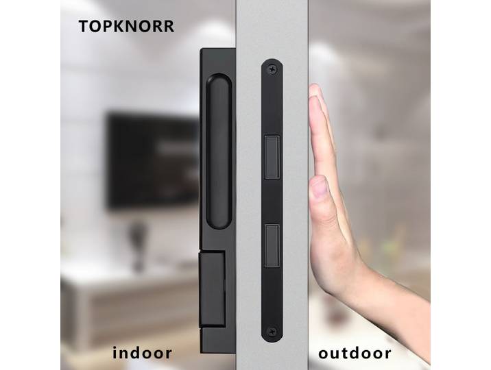 Nouvelle serrure de porte magnétique invisible 2022 pour porte intérieure, mur de fond, porte de rangement, poignée dissimulée, vestiaire, serrure de porte simple dorée