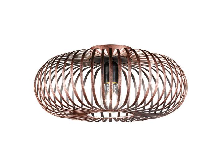 Plafonnier Johann Ø 40cm Cuivre/Cuivre Matériau : Métal Surface en métal : Zingué Type de métal : Nickelé LED E27