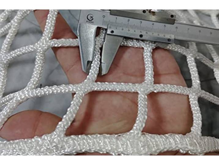 Etagenbett-Sicherheitsnetz Für Oberes Etagenbett, Weißes Fallschutznetz, Knotenloses Zaunnetz Für Balkongeländerschutz, Kinderspielplatzgeländer-Schutznetz(Size:2M×10M(6.5FT×32.8FT),Color:Weiß)