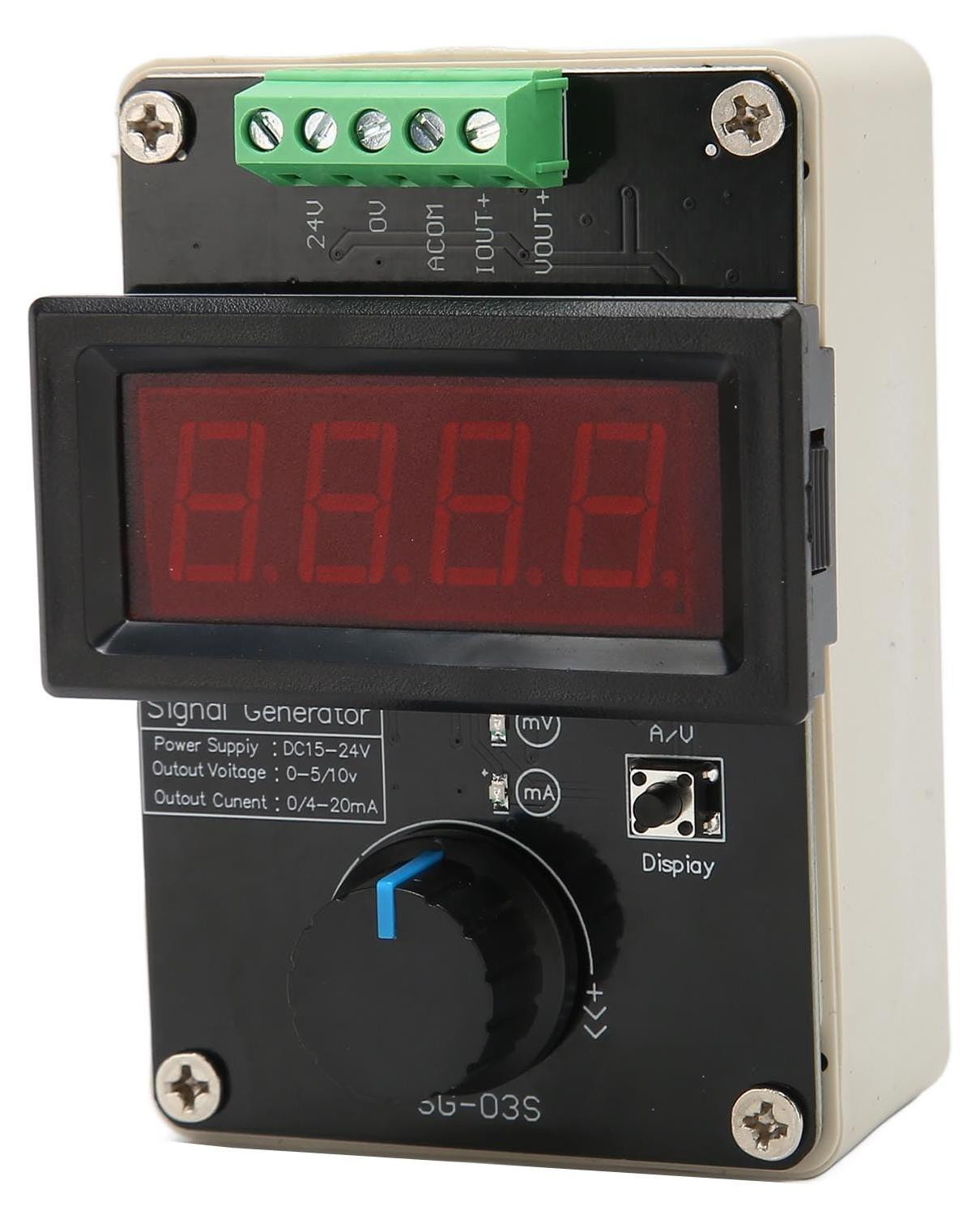 Dripio Analoge signaalgenerator, 0/4-20 mA, 0-10 V, instelbaar