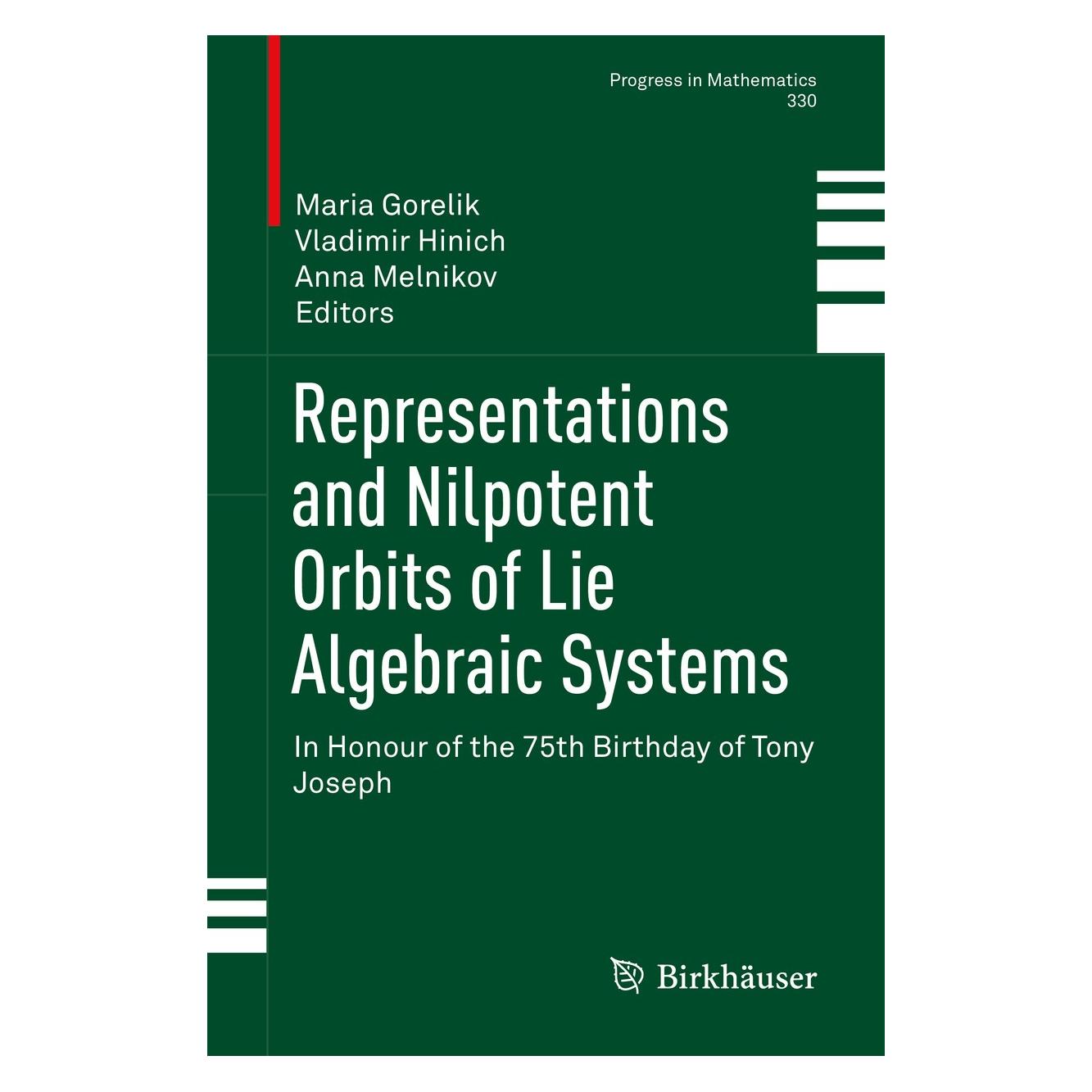 Springer Representations and Nilpotent Orbits of (Englisch, Hardcover, Anna Melnikov, Maria Gorelik, Vladimir Hinich) (9783030235307)