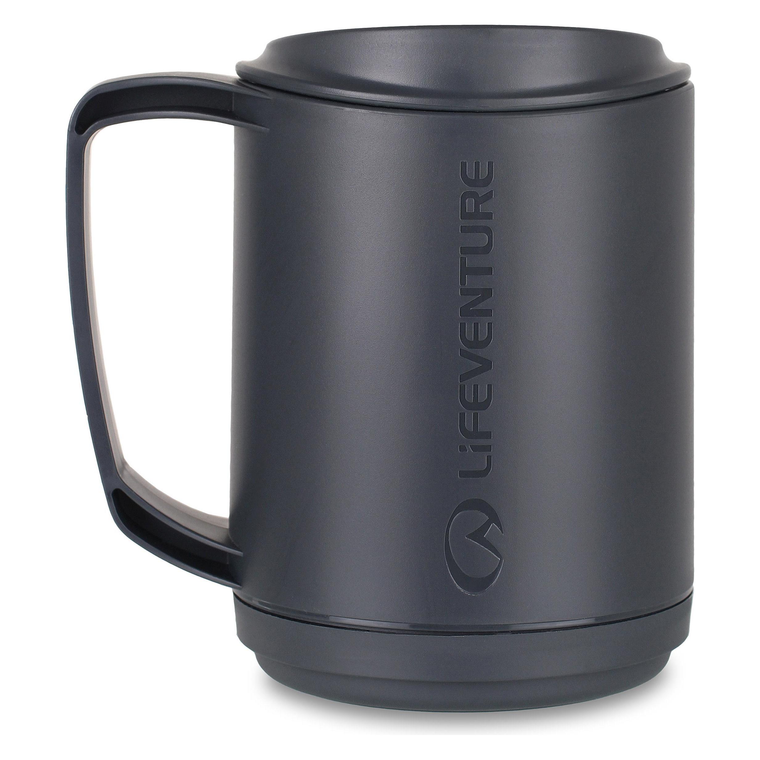Lifeventure Ellipse Insulated Mug, Graphite (74041)