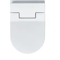 Duravit Wand-WC ME by Starck, Weiß Hochglanz, 570 mm, Tiefspüler, Durafix Befestigung, SensoWash Anschluss