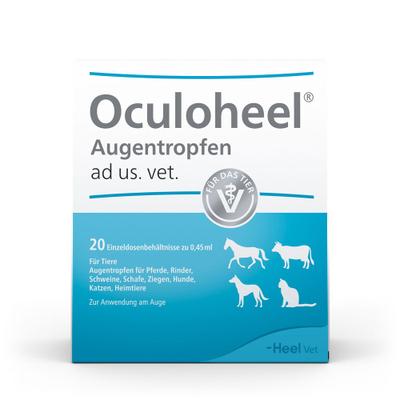 Oculoheel Augentropfen ad us.vet.Einzeldosispipet. 20 St Einzeldosispipetten