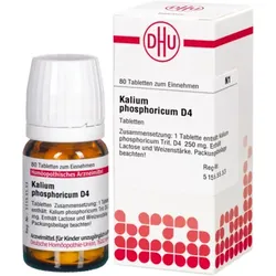 KALIUM PHOSPHORICUM D 4 Tabletten 80 St