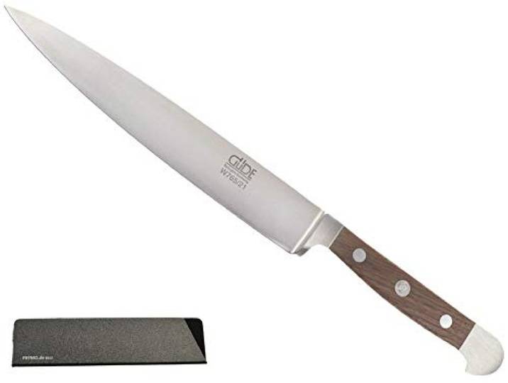 Güde Alpha Walnuss Schinkenmesser W765/21 Filetiermesser Tranchiermesser 21cm geschmiedet rostfrei