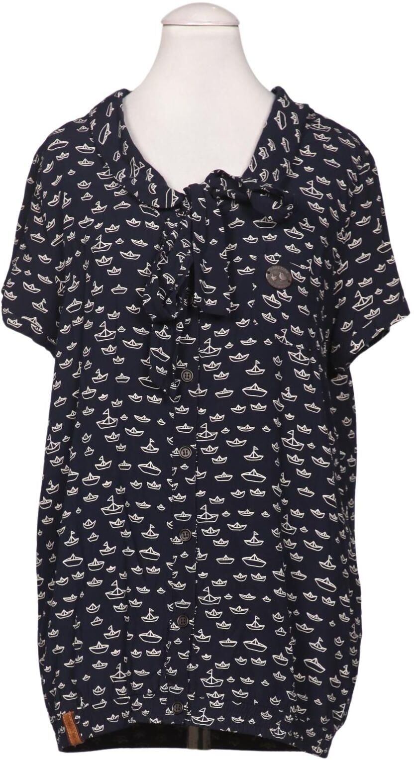 Naketano Damen Bluse, Mehrfarbig, Gr. S, Viskose - Second Hand