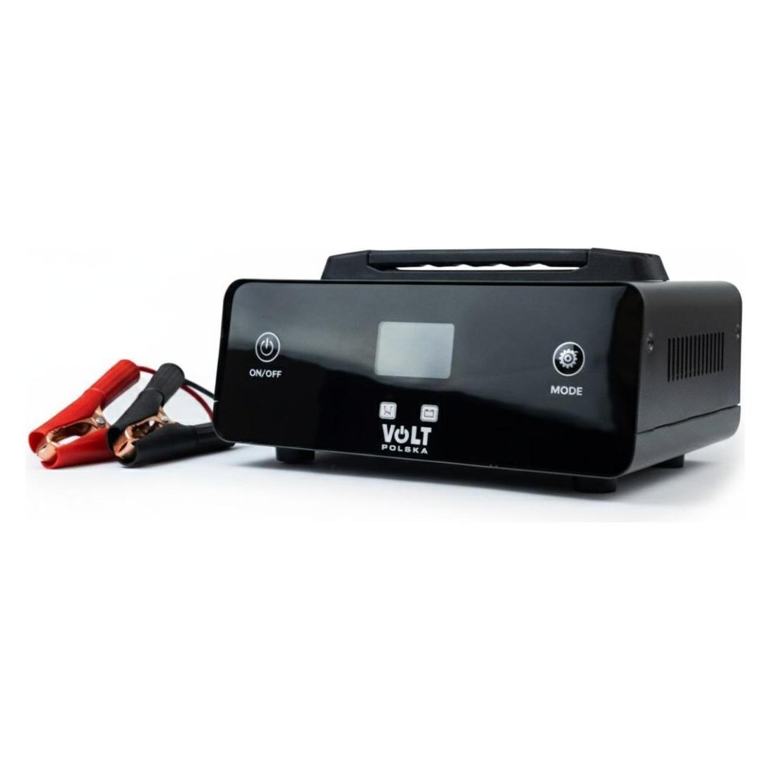 Volt Polska Volt Prostownik Smart Polska 12V/24V 15A A20 Black (15 A, 12V, 24V) (6PRA12268B)