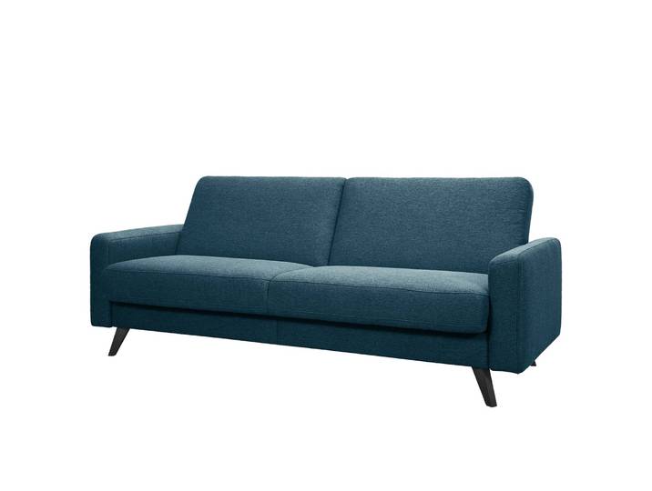 Schlafsofa Helper Blau/Marineblau Webstoff Cavo 222 x 89 x 93cm Modern