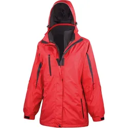 Result Damen 3-in-1 Jacke Winter-Jacke R400F red/black 3XL (20/46)