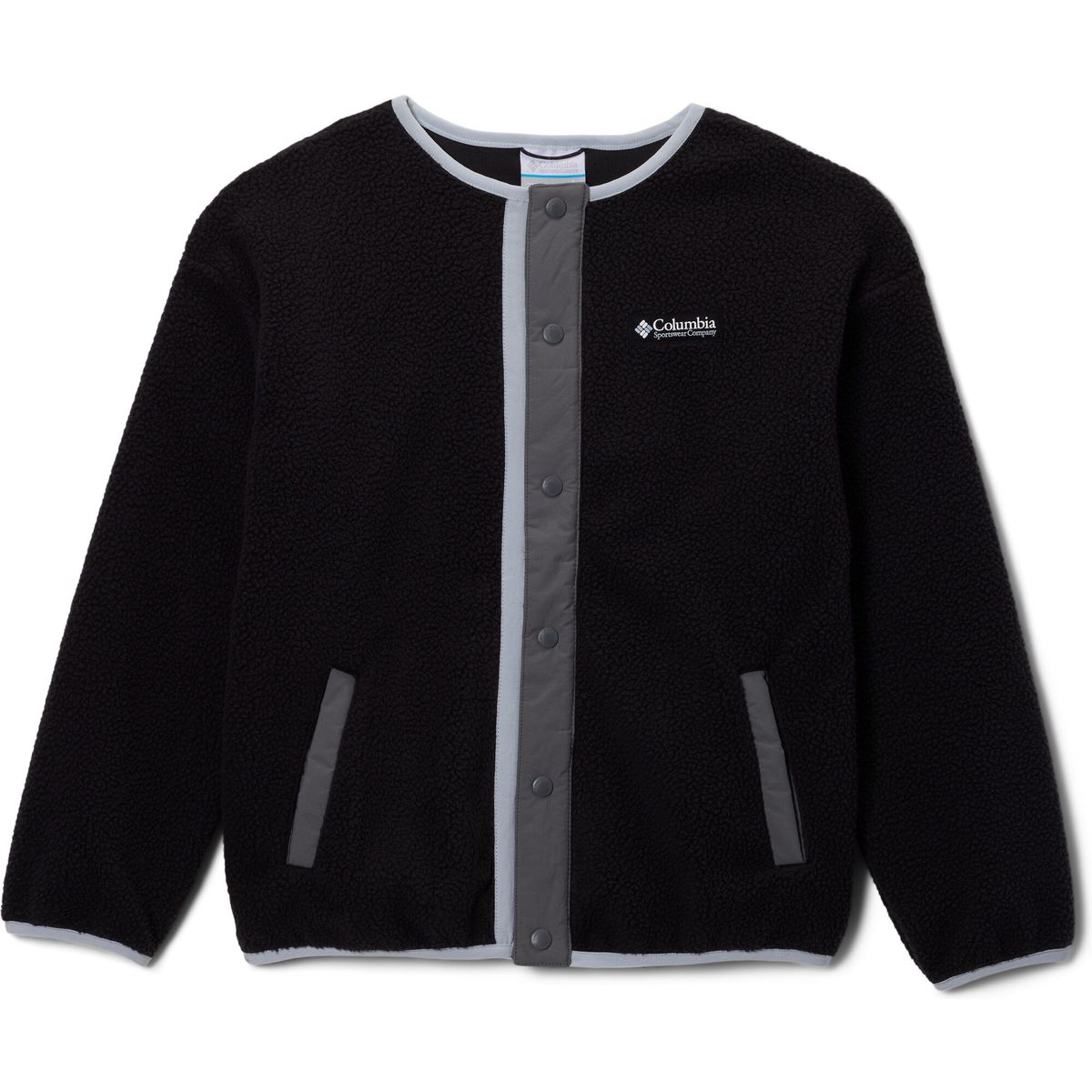 Columbia Helvetia Full Snap Fleece black, city grey (010) M 217389-2173891-010-M
