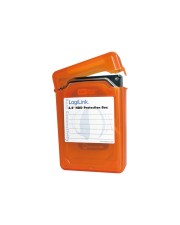 LogiLink Festplattenlaufwerk-Schutzgehäuse Kapazität: 1 Festplattenlaufwerk 3,5" orange (UA0133O)