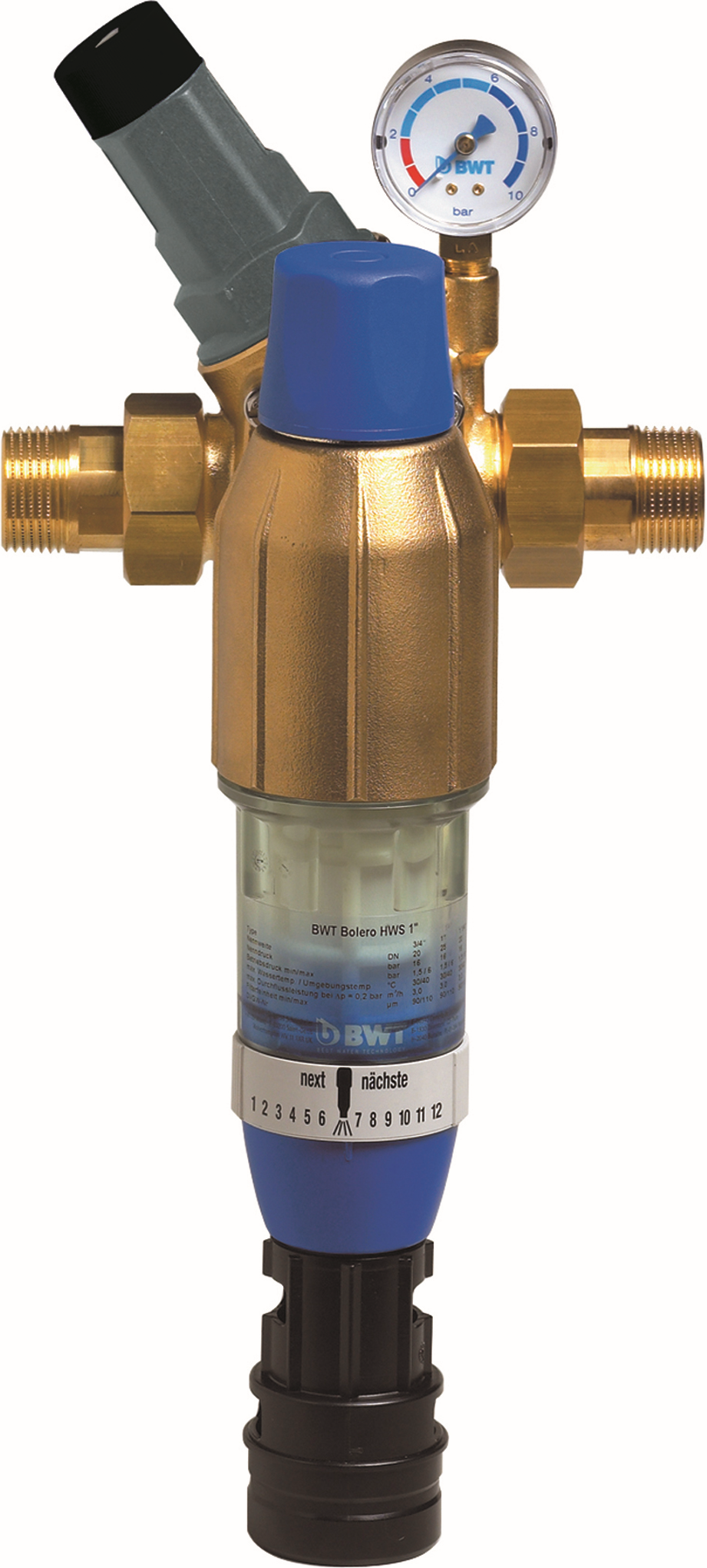 BWT Hauswasserstation Bolero HWS 10371 11/4", avec technologie de lavage à contre-courant