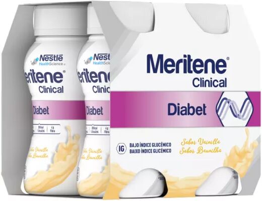 Meritene Clinical Diabet Vainilla 200ml x4