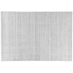 Sansibar Teppich Tinnum UNI silver 40 x 60 cm
