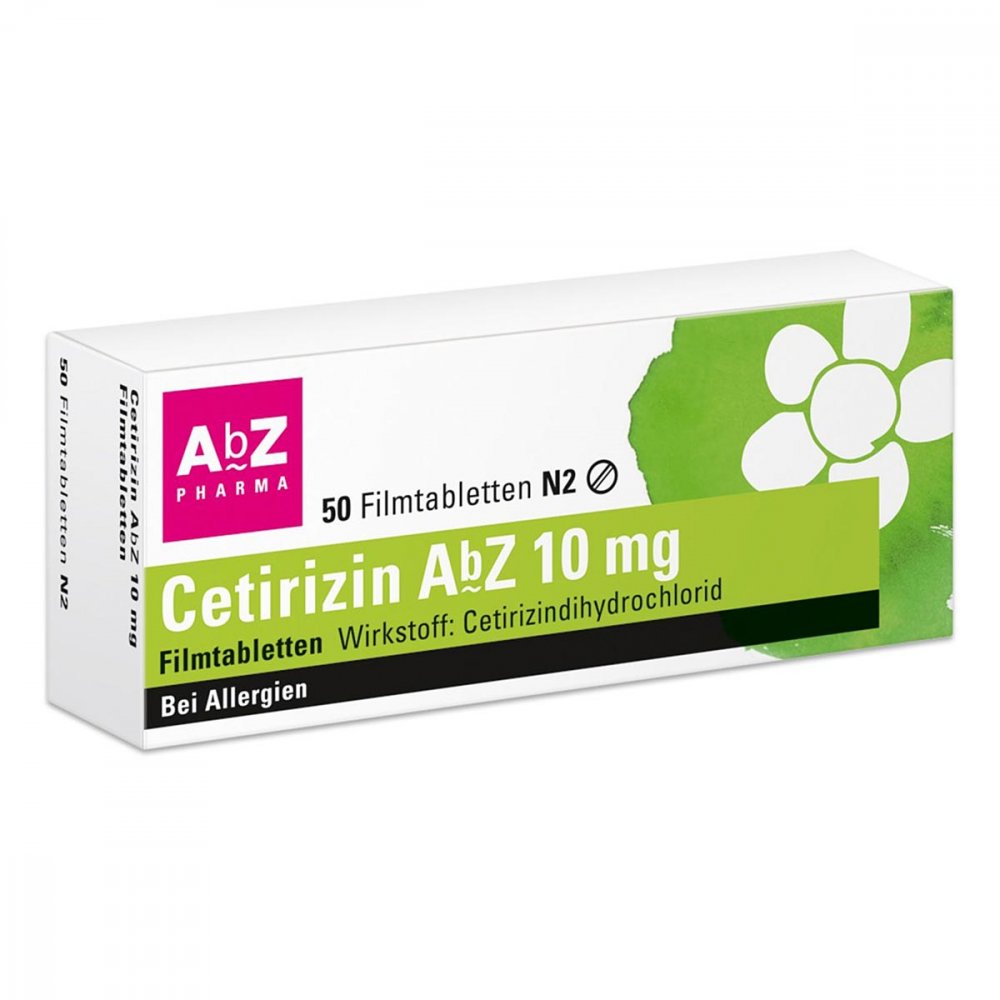 AbZ Pharma GmbH Cetirizin AbZ 10mg 06716142