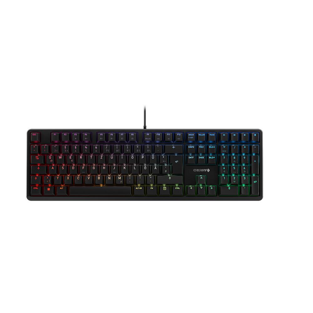 CHERRY Xtrfy G80-3000N RGB Wired Tastatur - Schwarz G80-3838LWBDE-2