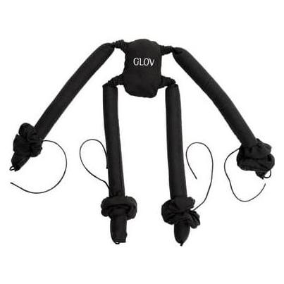 Glov Spider Set Cold Curling Rollers For Long And Medium Hair Black 4 Pieces (GLO-5907440744417)