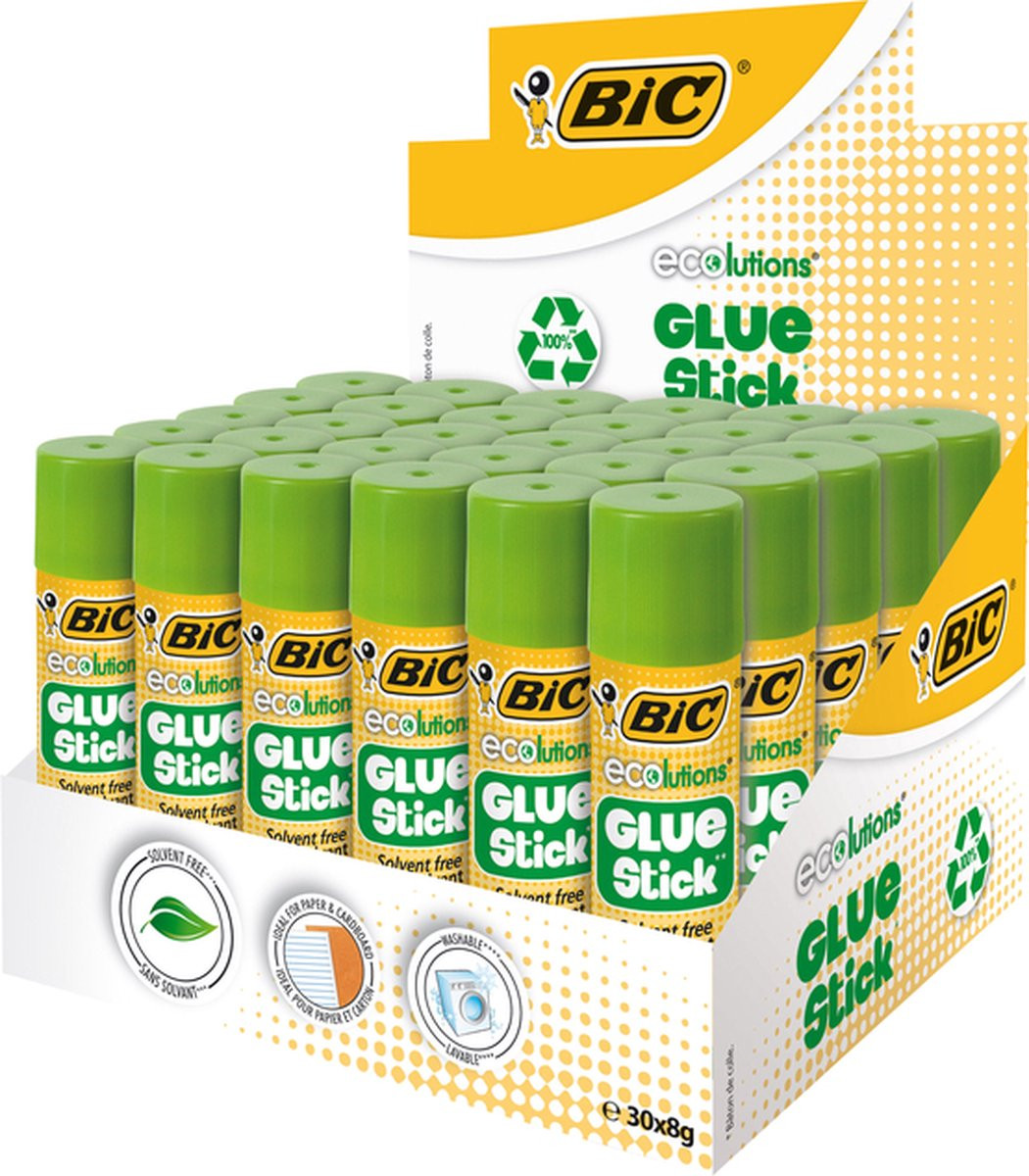 BIC Ecolutions Lijmstiften 8g - 16 stuks