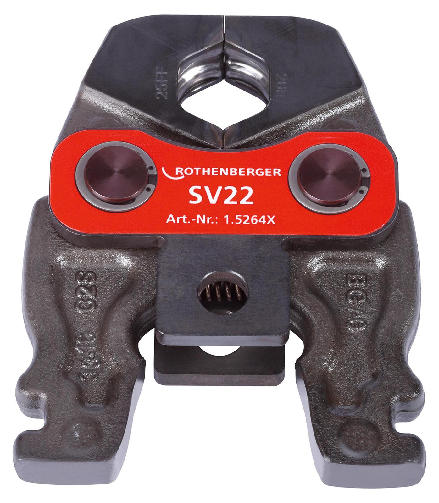 Rothenberger Persbek Compact M 22 mm voor metaal en niet-metaal, systeem V / SV