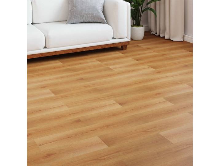 vidaXL Laminatboden Hellbeige 101 x 20 x 0,8 cm 5 stk. Holzwerkstoff