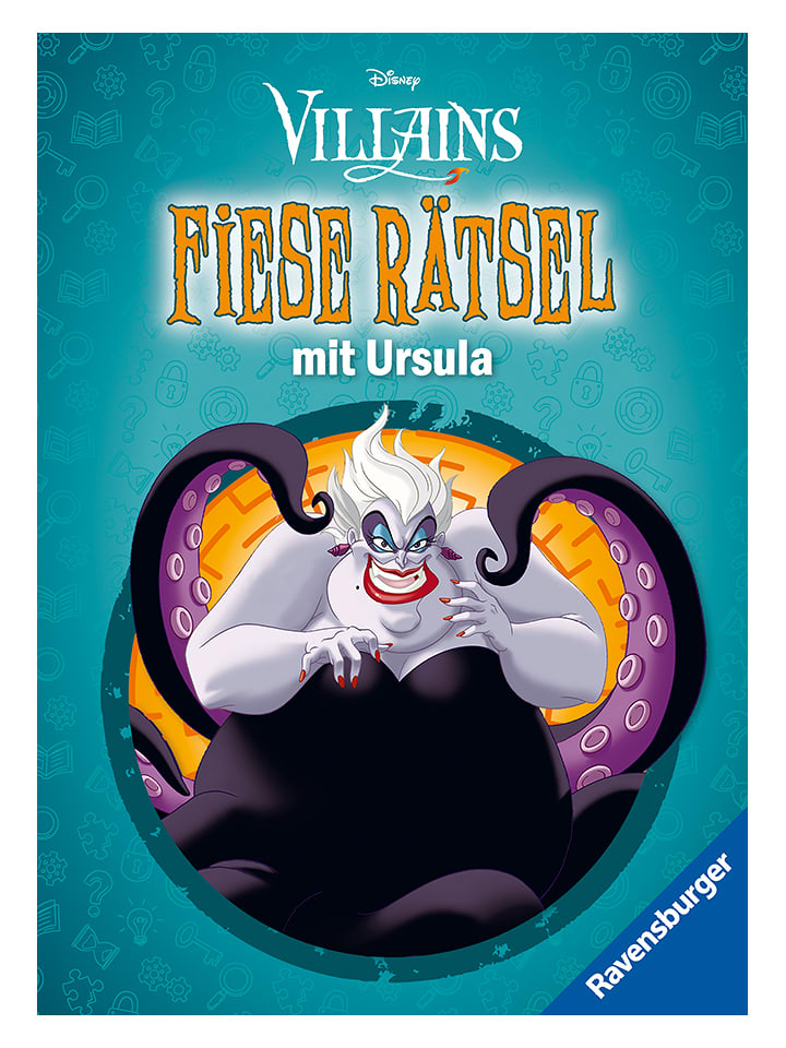 Ravensburger Rätselbuch "Disney Villains - Fiese Rätsel mit Ursula" - onesize