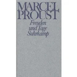 Proust:Werke. Frankfurter Ausgabe.1, Belletristik