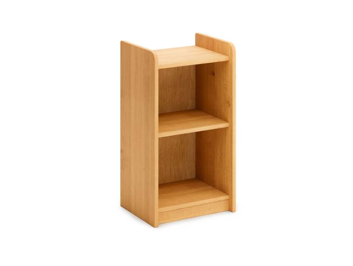 Naturwohnen Regal schmal aus Massivholz Erle Maße: 80x44x35cm veredelt mit bioola® natur 100% Bio & Vegan