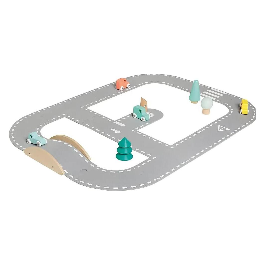 Sophie la girafe Bolid Filz-Strassenset (190.04631)