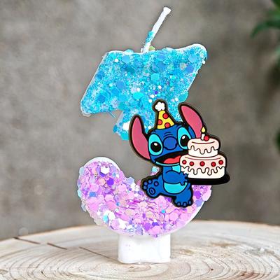 Uplift Treasures Angel Cartoon Number Birthday Cake Candle b 3