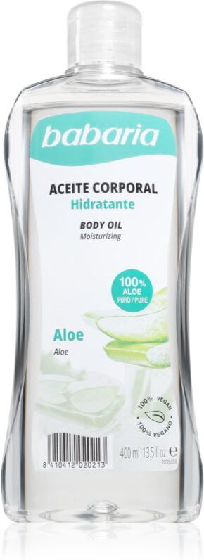 Babaria Aloe Vera huile hydratante corps à l'aloe vera 400 ml
