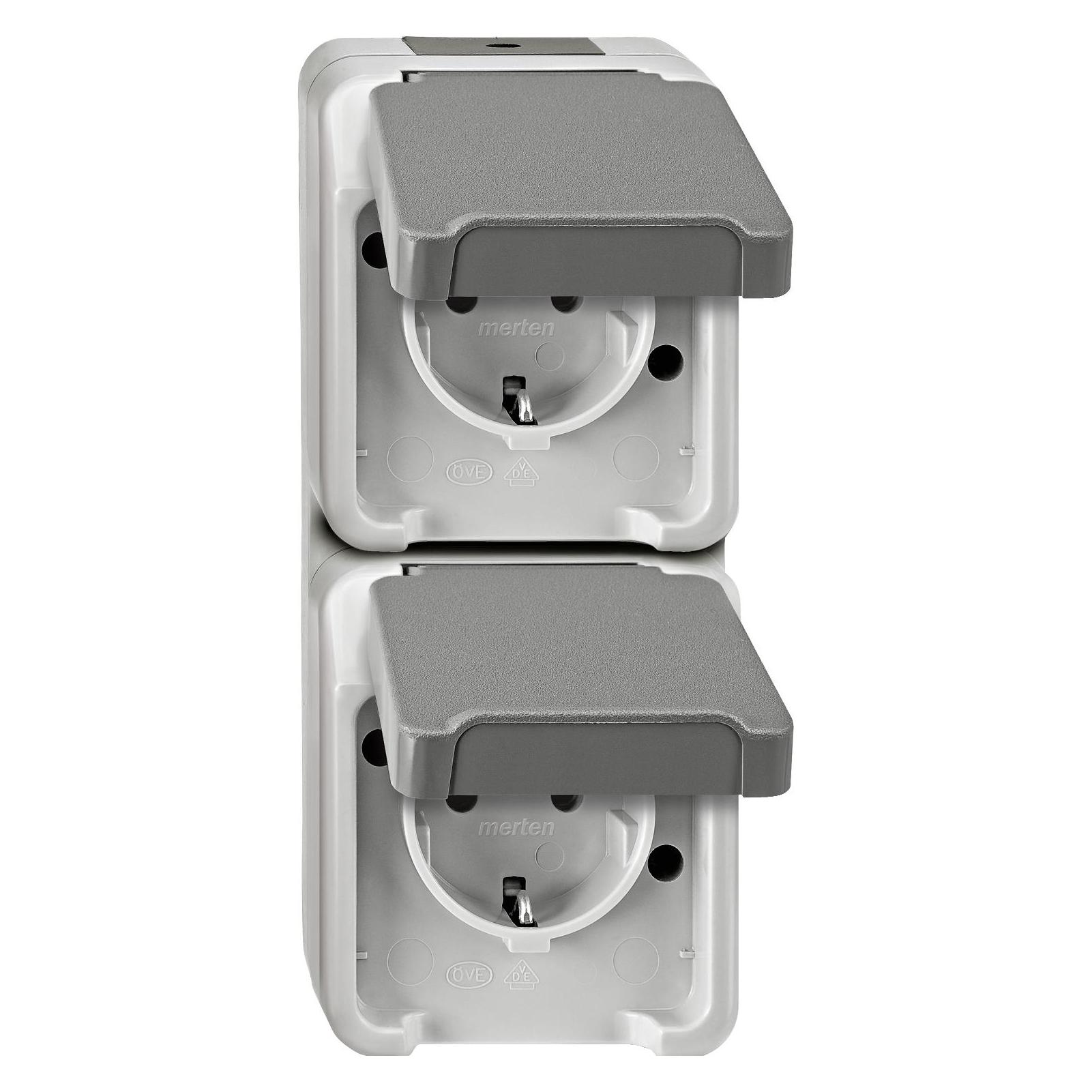 Merten SCHUKO-Doppel-Steckdose (4074950)