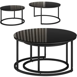 Vicco, Couchtisch + Beistelltisch, Montreal (77 x 39.50 cm)