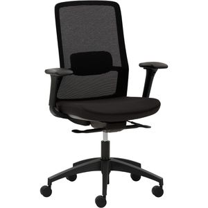 Mayer Bürostuhl 2481, schwarz, Stoff / Netz, belastbar bis 120 kg
