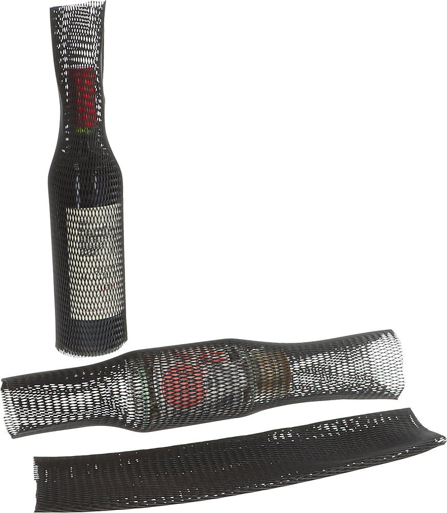 POLY-NET® Schutznetz, 100 % recycelt, schwarz, Länge 50 m, ab 4 Stk ratioform