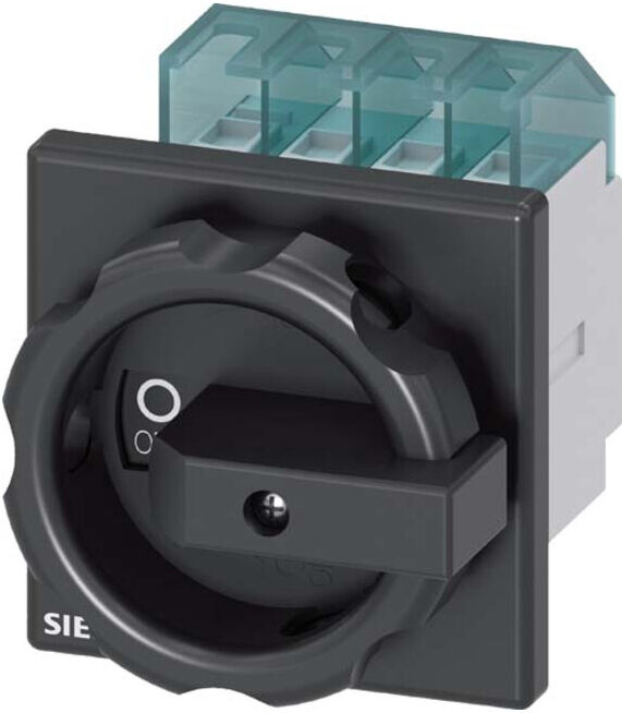 Siemens Interrupteur principal/d'arrêt d'urgence numérique industriel 3p 16A 7,5kW/400V 3LD2003-0TK51 (3LD20030TK51)
