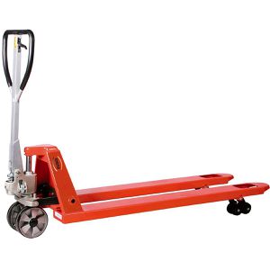 Schefer Hubwagen Premium, Tragkraft 2500kg, Gabelhubwagen, Rollen PU / PU, Gabellänge 1300mm