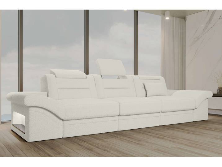 Couch Monza 3 Sitzer Stoffsofa