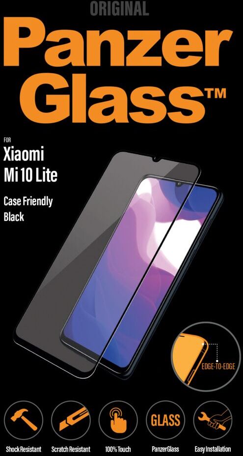 Protecteur d’écran Xiaomi   PanzerGlass™   Xiaomi Mi 10 Lite   Clear Glass - Refurbished
