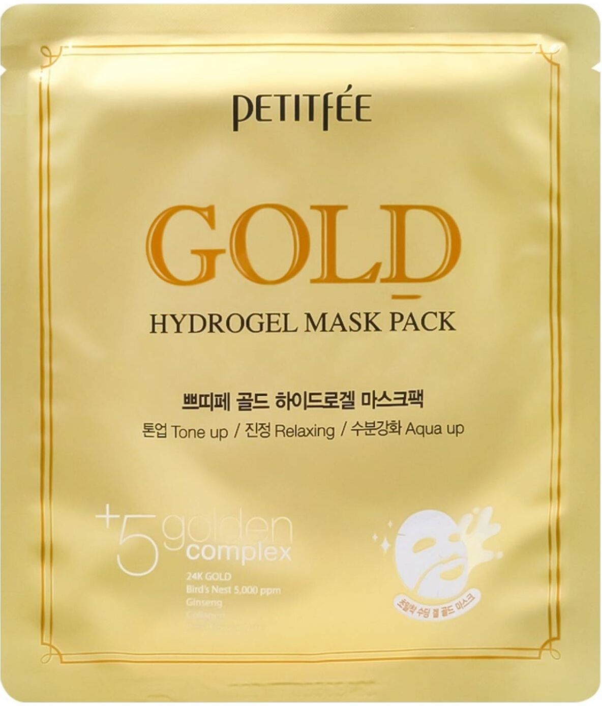 PETITFEE Gold Hydrogel Mask Pack 32g