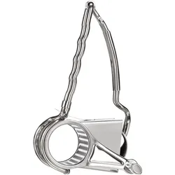 Lacor Käsereibe mit 2 Schneiden Edelstahl, Küchenreibe, Silber