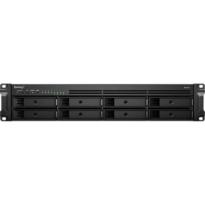SYNOLOGY NAS-Server "RS1221+ 8-Bay NAS-Rackmount", silber (schwarz, silberfarben), 4 GB, NAS-Server, NAS-Server