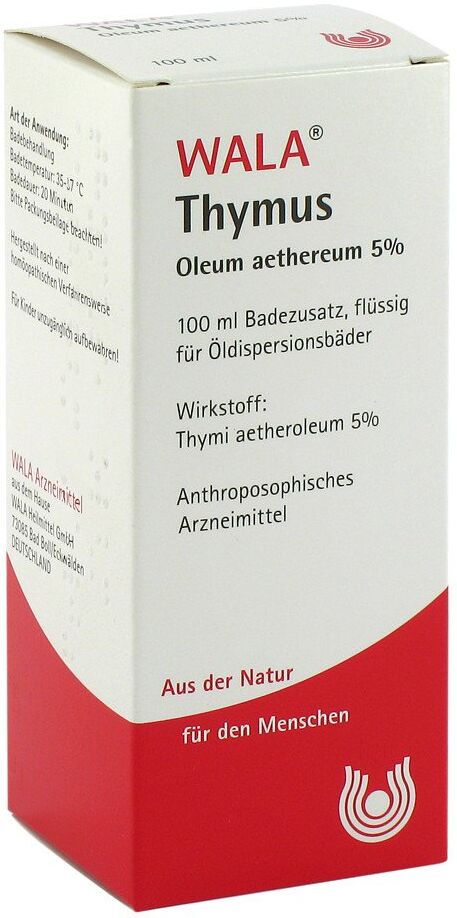 Wala Thymus Oleum äth. 5% 100ml