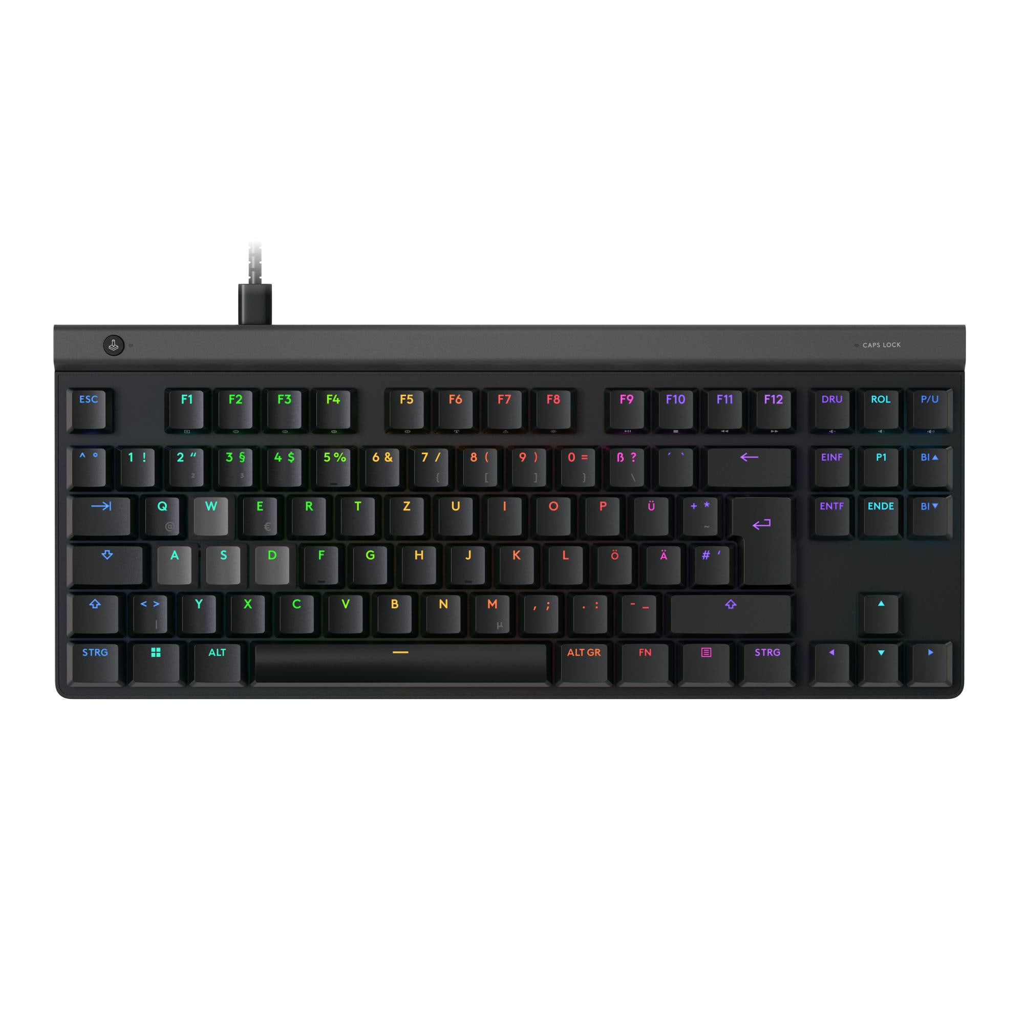 Logitech Gaming Logitech G515 Rapid TKL Schwarz - Magnetische Analog-Switches, Rapid-Trigger, Unterstützt LogitechG Hub 920-013856