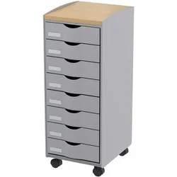 Paperflow, Rollcontainer, Rollwagen (28.80 x 35 x 74.50 cm)