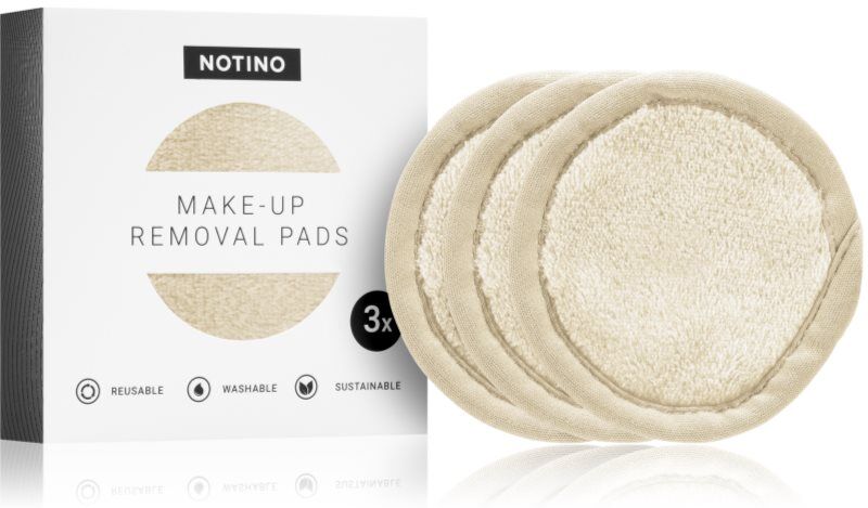Notino Spa Collection Make-up removal pads make-up removal pads shade Beige 3 pc