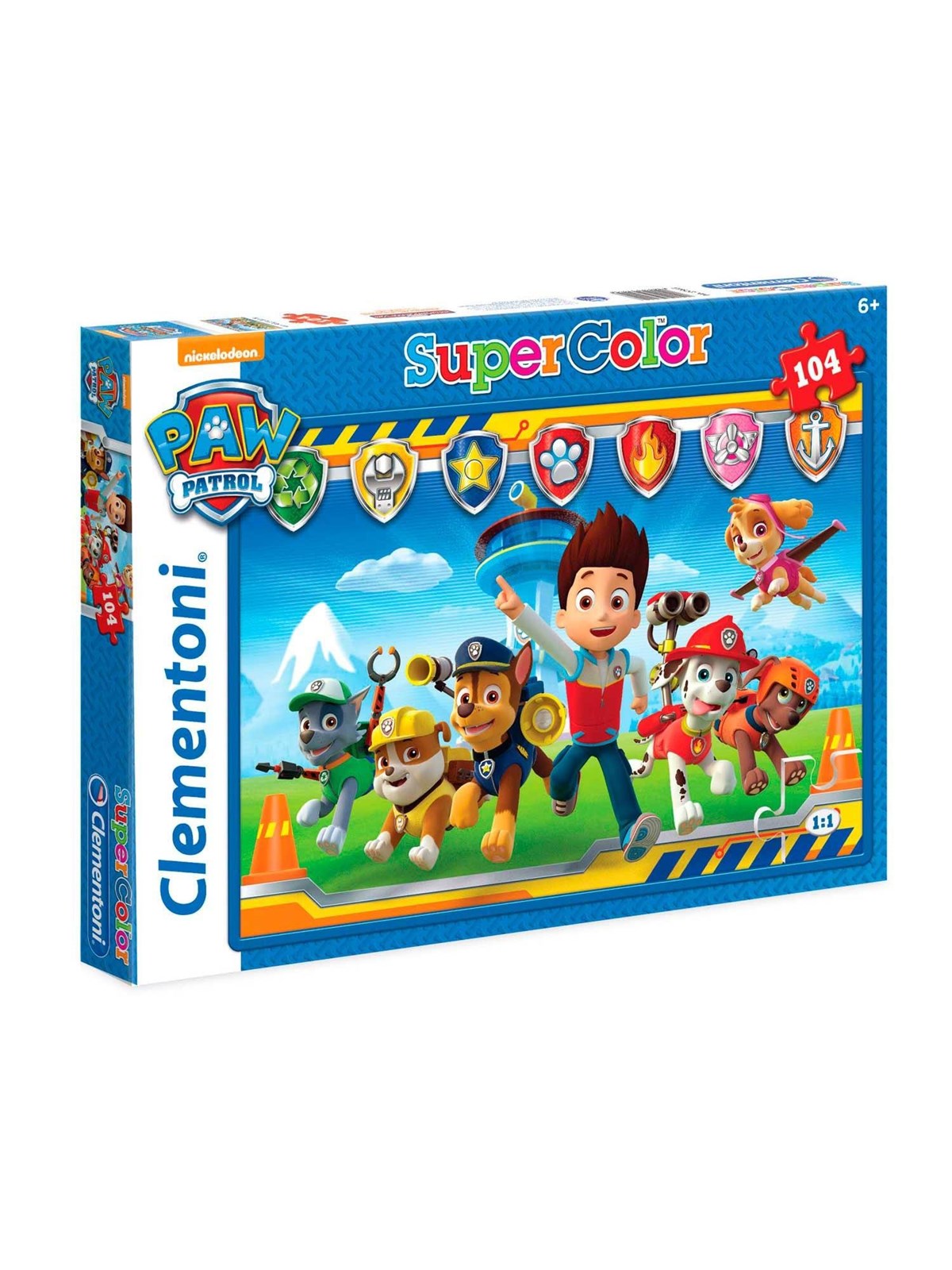 Clementoni Puzzle Paw Patrol 1, 104 Teile