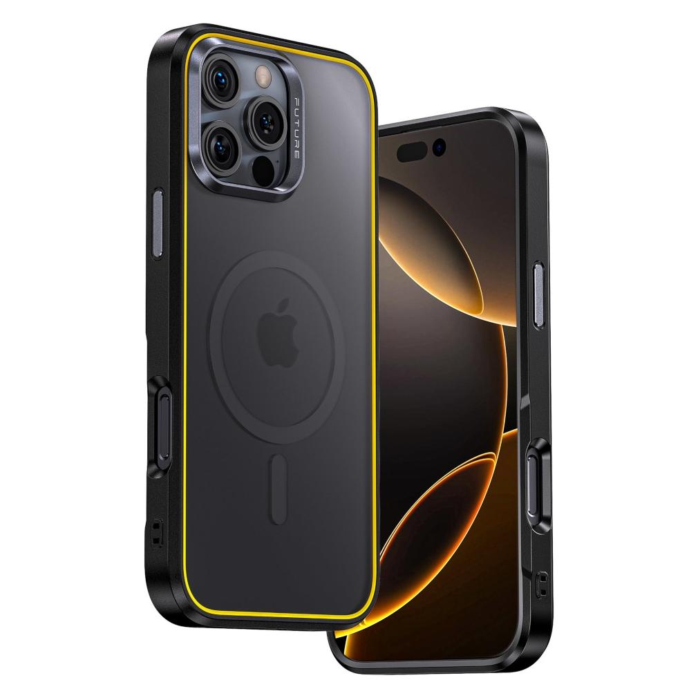 Aohi The Future iPhone 16 Magarmor - Handyhülle - Schwarz / Pro (Apple iPhone 16 Pro) (AOC-A001B)