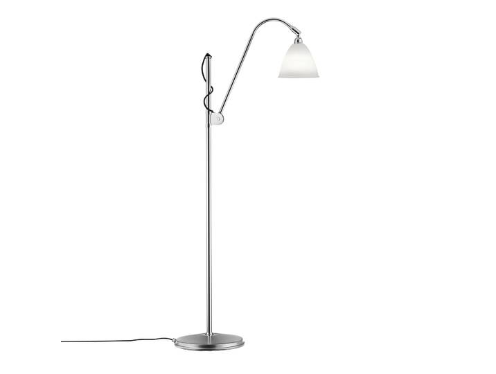 GUBI Bestlite BL3S Stehleuchte Bone China / Chrom