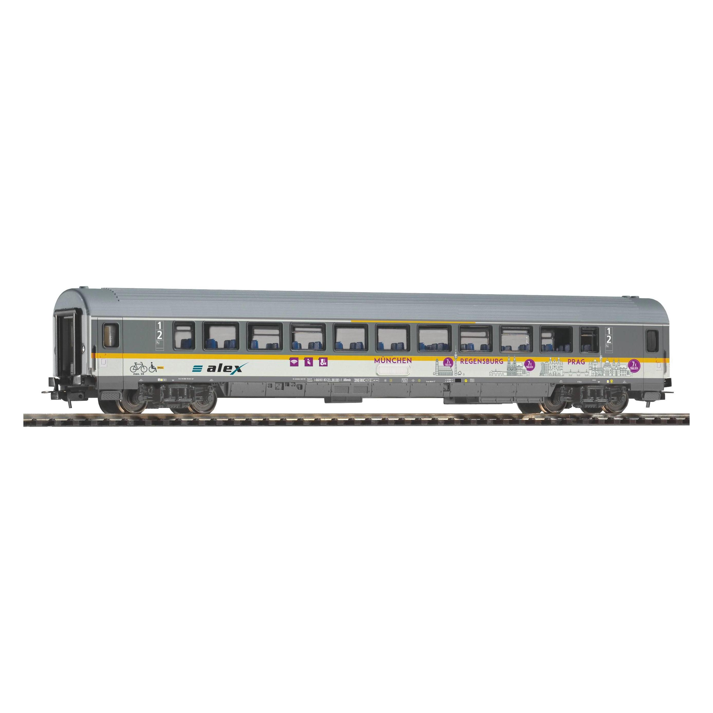 Piko H0 Personenwagen Alex 1./ 2. Klasse (Spur H0) (58676)